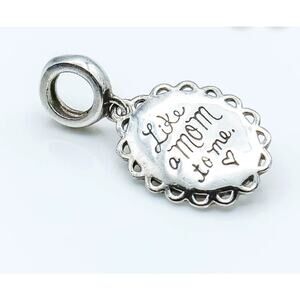 NWOT Camilla "Like mom to me" silver charm